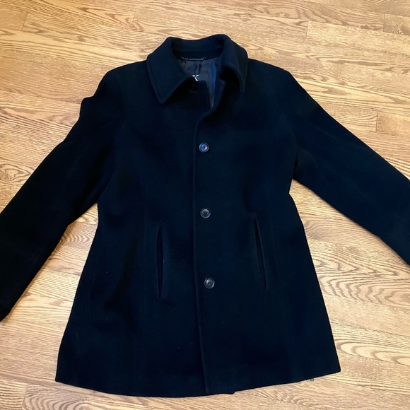 Calvin Klein Angora Wool Coat - Picture 2 of 5